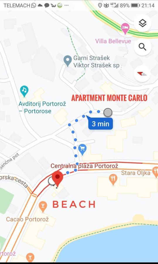 Apartment Monte Carlo Portorož Kültér fotó